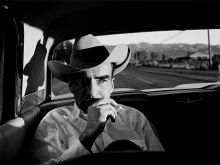 Montgomery Clift during the shooting of The Misfits, Nevada, USA, 1960