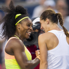 Serena Williams (l.) und Andrea Petkovic © IMAGO / Xinhua