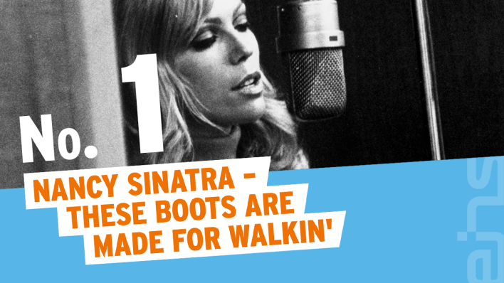 Top 100: JEANS ON - Die 100 besten Songs über Klamotten - Platz 1: These Boots Are Made For Walkin' von Nancy Sinatra © IMAGO/Cinema Publishers Collection