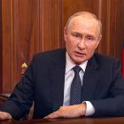 Der russische Präsident Putin kündigt bei einer Fernsehansprache die Teilmobilmachung der Streitkräfte an