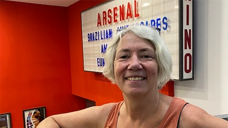 Regisseurin Alice Agneskirchner im Kino Arsenal © radioeins