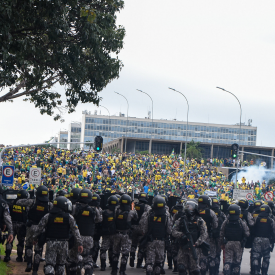Brasilien: Bolsonaro-Anhänger dringen in Regierungssitz in Brasilia ein
