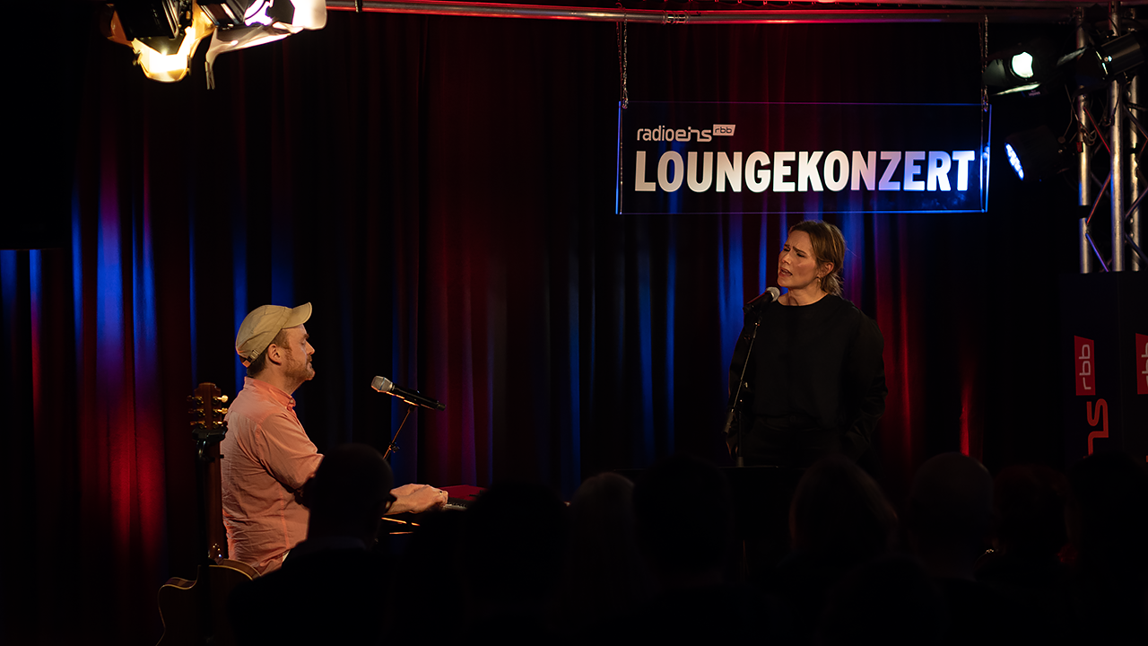 radioeins Loungekonzert mit Nina Persson & James Yorkston © radioeins/Schuster