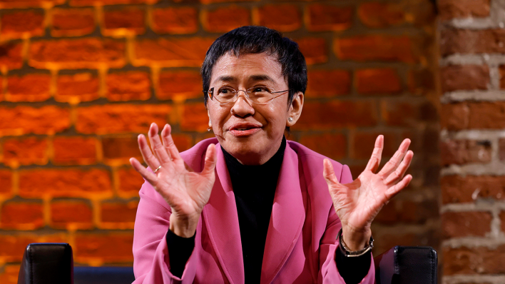 Friedensnobelpreisträgerin Maria Ressa © IMAGO / Panama Pictures