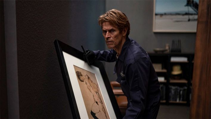 Willem Dafoe in "Inside" © SquareOne/Steve Annis