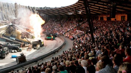 Stuntshow im Filmpark Babelsberg