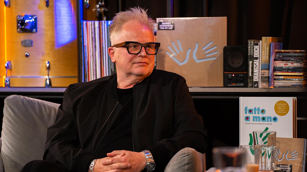 Herbert Grönemeyer im studioeins © radioeins/Nennemann