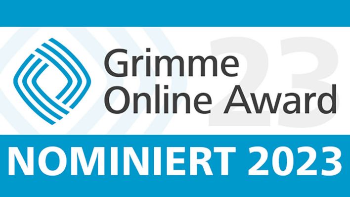 Nominierung für den Grimme Online Award 2023 © Grimme Online Award