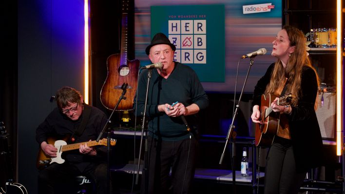 André Herzberg live im studioeins © radioeins/Saupe