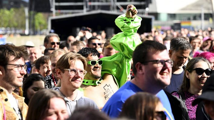 ESC-Fans in Liverpool © IMAGO/Lehtikuva
