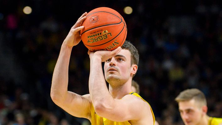 Jonas Mattisseck, Basketball-Spieler von ALBA Berlin © IMAGO/Eibner