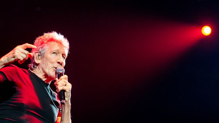 Roger Waters beim einem seiner Konzerte in Hamburg © dpa/Daniel Bockwoldt
