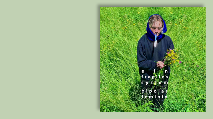 Ein fragiles System von Bipolar Feminin Ein fragiles System von Bipolar Feminin