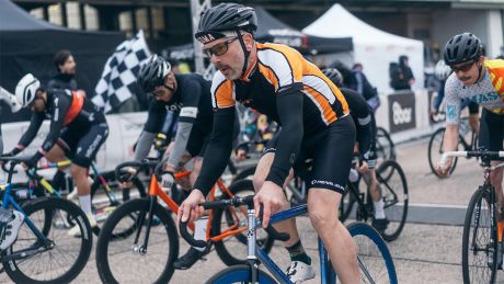 Henrik Barth beim "8bar Crit"-Rennen auf der Velo Berlin © VELOBerlin/Stefan Haehnel