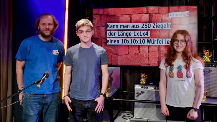 Alina Koch, Juri Kaganskiy und Alexander Fauck (li.) © radioeins/Jochen Saupe