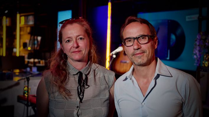 Shakespeare Company: Vera Kreye (Esembleleitung) und Nico Selbach (Schauspieler) © radioeins/Jochen Saupe Shakespeare Company: Vera Kreye (Esembleleitung) und Nico Selbach (Schauspieler) © radioeins/Jochen Saupe