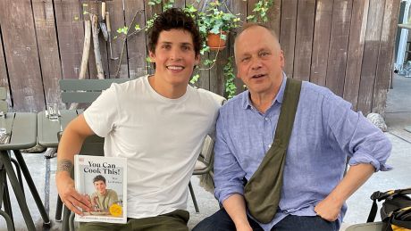 Autor Max La Manna im Gespräch mit Johannes Paetzold © Ira Zeitzen