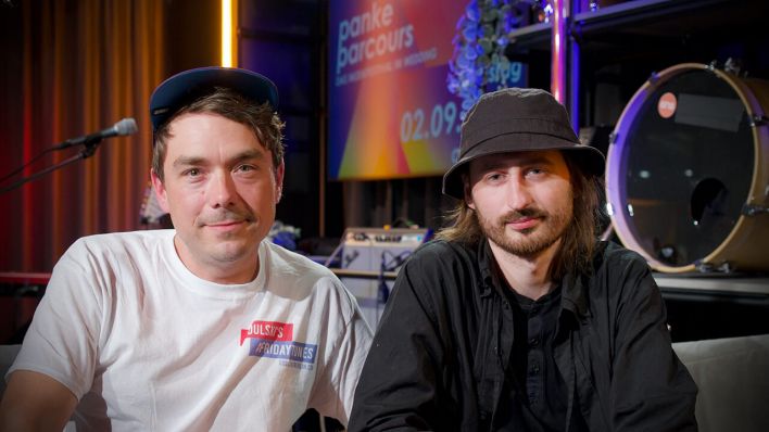 Joseph von "Afar" und DJ Soulski © radioeins/Jochen Saupe