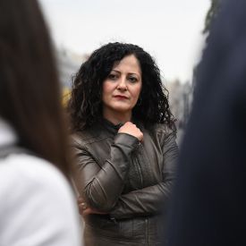 Cansel Kiziltepe (SPD), Berliner Senatorin für Arbeit, Soziales, Gleichstellung, Integration, Vielfalt und Antidiskriminierung © picture alliance/dpa | Britta Pedersen