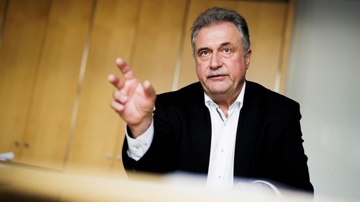 Claus Weselsky, Vorsitzender der Gewerkschaft Deutscher Lokomotivführer © picture alliance/dpa | Carsten Koall