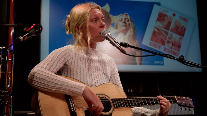 Catt gibt ein Konzert im studioeins © radioeins/Jochen Saupe