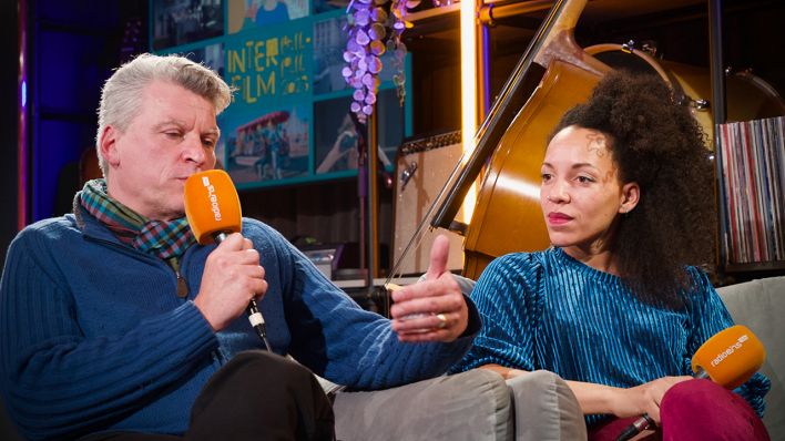 Alexander Stein und Brenda Akele Jorde © radioeins/Saupe