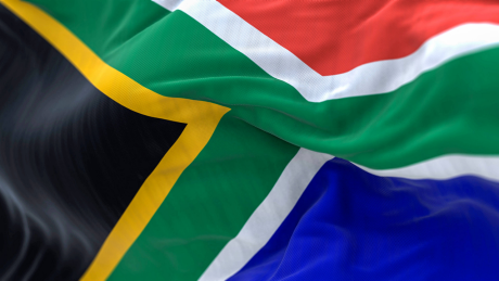 Flagge von Südafrika © IMAGO / Zoonar