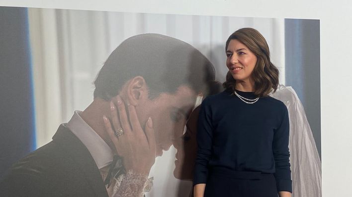 Sofia Coppola bei der Berlin-Premiere ihres Films "Priscilla" © radioeins/Julia Vismann