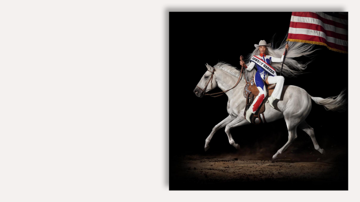 "Act II: Cowboy Carter" von Beyoncé (Albumcover) "Act II: Cowboy Carter" von Beyoncé (Albumcover)