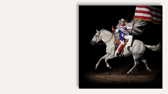 "Act II: Cowboy Carter" von Beyoncé (Albumcover)