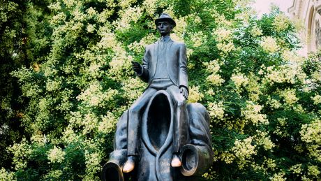 Franz Kafka-Memorial in Prag © imago images/Westend61/Gemma Ferrando