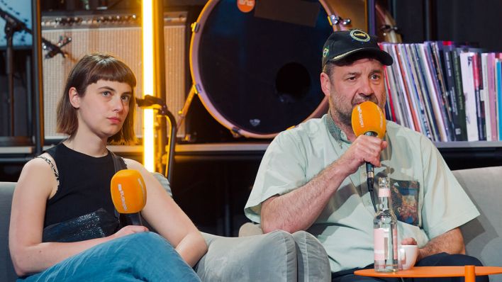 Hannah Baumann und Walter Bart © radioeins/Jochen Saupe