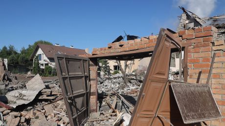 Zerstörungen in Charkiw nach russischem Angriff © IMAGO / ABACAPRESS