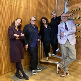 Natascha Freundel, Sven Regener, Lena Gorelik, Jella Haase und Thomas Böhm © Steffen Brück
