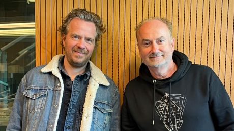 Olaf Zimmermann (re.) zusammen mit Thomas Burholm, Gründer der Techno-Marching Band MEUTE © radioeins Olaf Zimmermann (re.) zusammen mit Thomas Burholm, Gründer der Techno-Marching Band MEUTE © radioeins