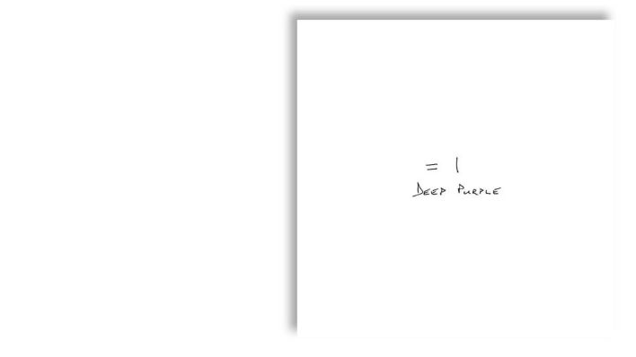 "=1" von Deep Purple © Edel "=1" von Deep Purple © Edel