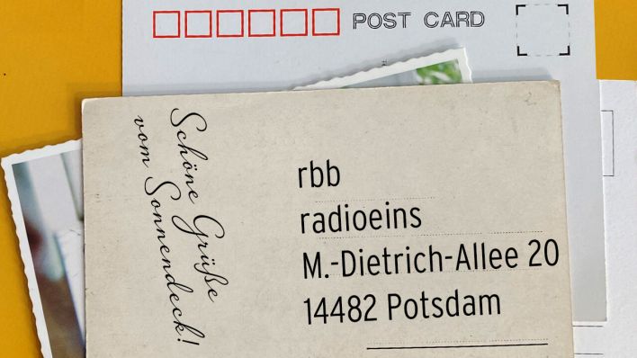 Grüße vom Sonnendeck - Sprachnachrichten aus dem Urlaub an radioeins © radioeins Grüße vom Sonnendeck - Sprachnachrichten aus dem Urlaub an radioeins © radioeins