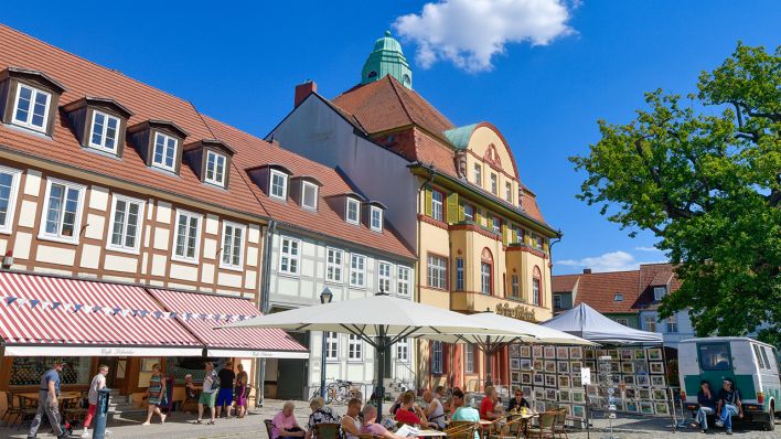 Marktplatz von Kyritz © Jörg Krauthöfer / Funke Foto Services