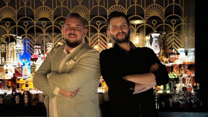 Vault Bar: CEO Roland Polanski und Barchef Murat Kocakahya © Vault Bar Vault Bar: CEO Roland Polanski und Barchef Murat Kocakahya © Vault Bar