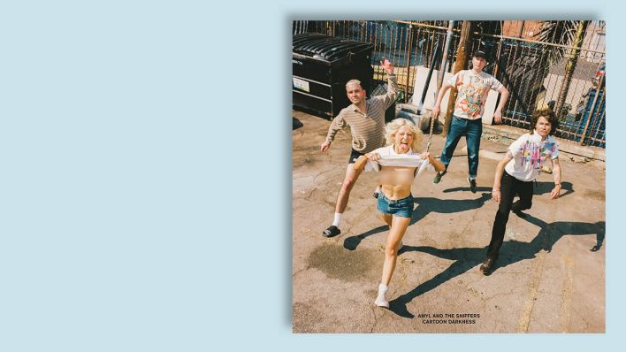 "Cartoon Darkness" von Amyl & The Sniffers © Rough Trade "Cartoon Darkness" von Amyl & The Sniffers © Rough Trade