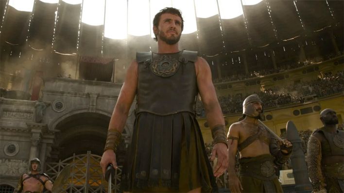 Paul Mescal in "Gladiator II" © Paramount Pictures Germany Paul Mescal in "Gladiator II" © Paramount Pictures Germany