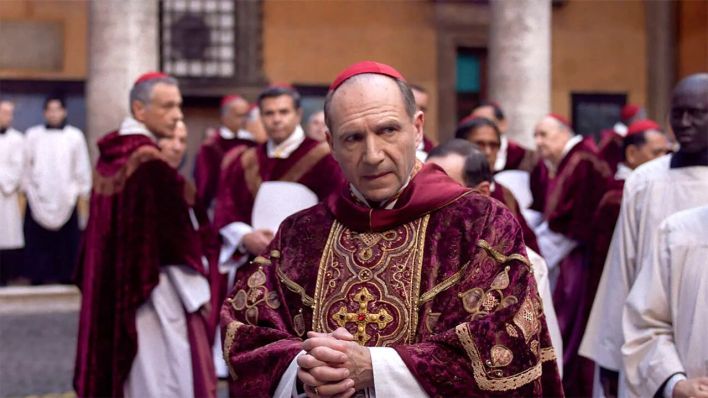 Ralph Fiennes in "Konklave" © Focus Features Ralph Fiennes in "Konklave" © Focus Features