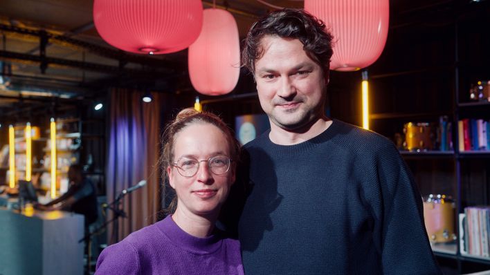 Manolo Bertling und Franziska Benack © radioeins/Saupe