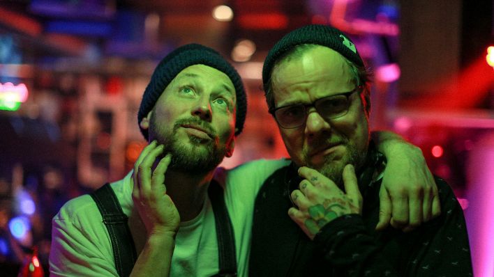 Beatsteaks-Sänger Arnim Teutoburg-Weiß und Bassist Torsten Scholz