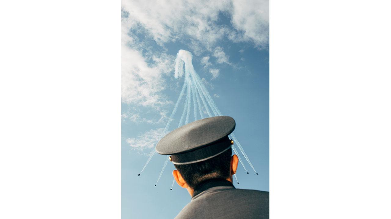 Nikita Teryoshin: ADEX Seoul, South Korea, 2017, aus der Serie Nothing Personal, 2016-2020, Archivalischer Pigment-Print auf Hahnemühle Baryta Fine Art Pearl