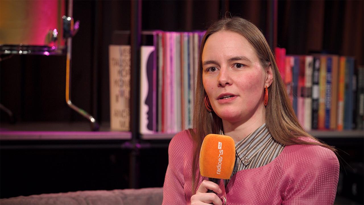 Regisseurin Emilie Blichfeldt © radioeins/Jochen Saupe
