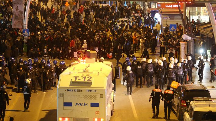 Proteste in Ankara, Türkei © picture alliance / Sipa USA | Depo Photos