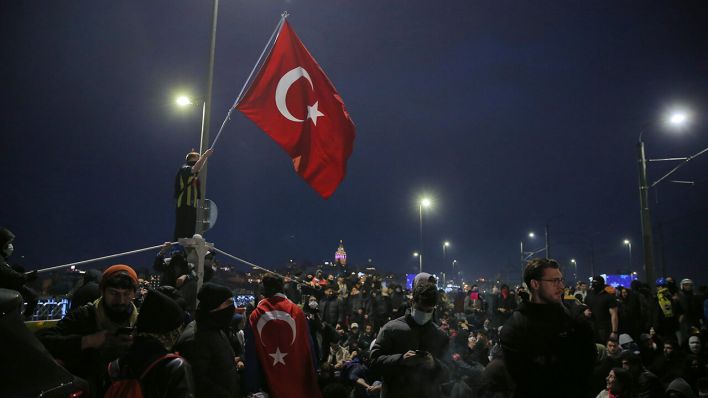 Proteste in Istanbul © AP Photo/Huseyin Aldemir