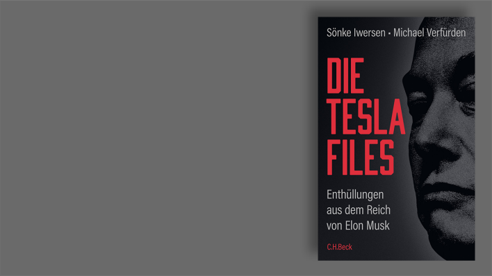 "Die Tesla-Files" von Sönke Iwersen und Michael Verfürden (Buchcover) © C.H. Beck