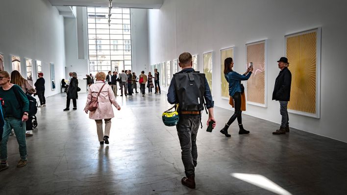 Gallery Weekend Berlin - Im Bild: Galerie Max Hetzler © IMAGO / Jürgen Ritter